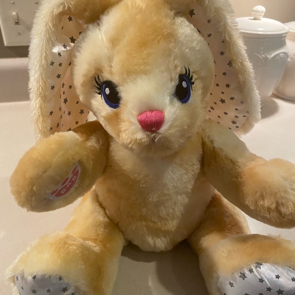 Adorable Build a Bear, Plush Stars Rabbit
